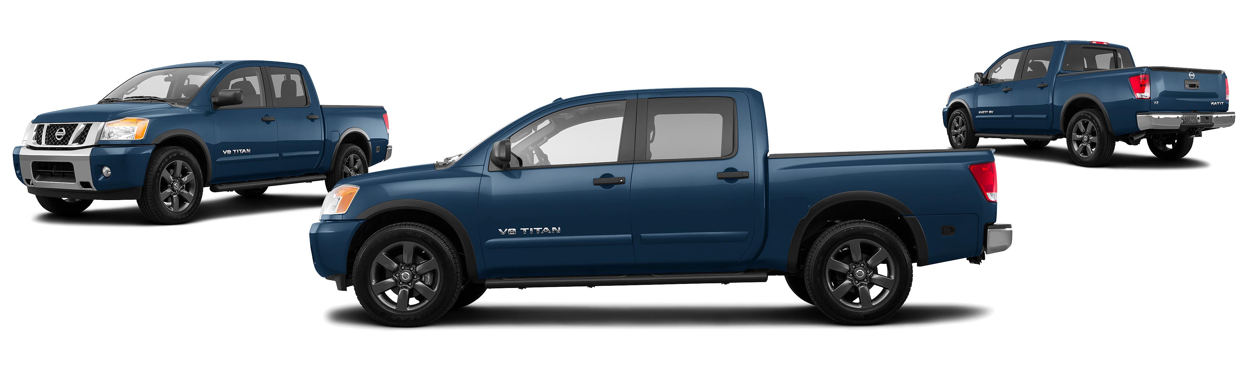 Image of 2015 Nissan Titan 4x4 SL 4dr Crew Cab SWB Pickup