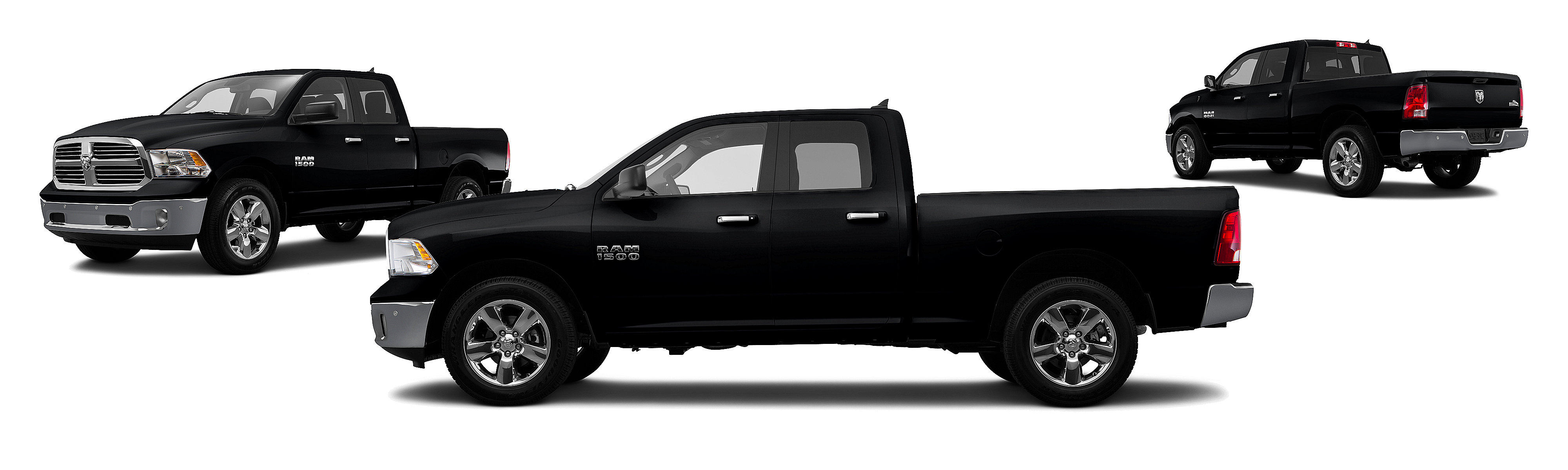 Image of 2015 Ram 1500 4x4 Big Horn 4dr Quad Cab 6.3 ft. SB Pickup