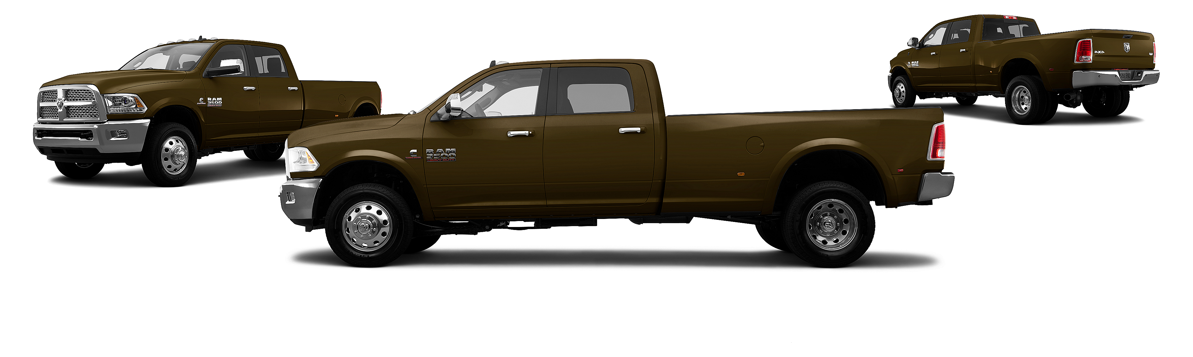 Image of 2015 Ram 3500 4x2 Laramie 4dr Mega Cab 6.3 ft. SB SRW Pickup