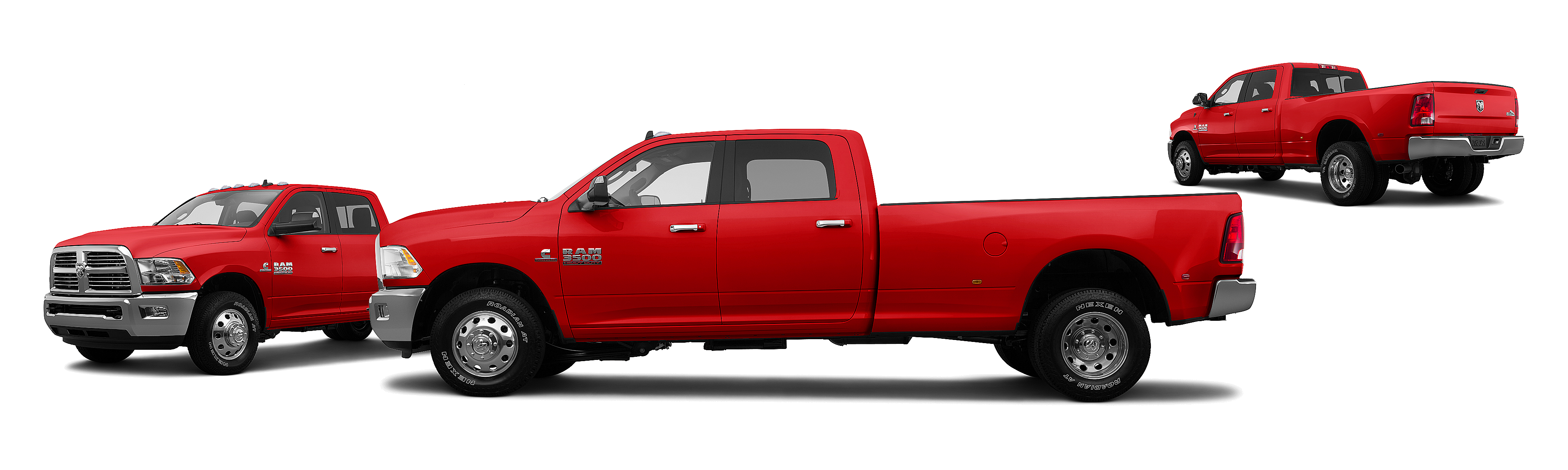 Image of 2015 Ram 3500 4x4 SLT 4dr Mega Cab 6.3 ft. SB DRW Pickup