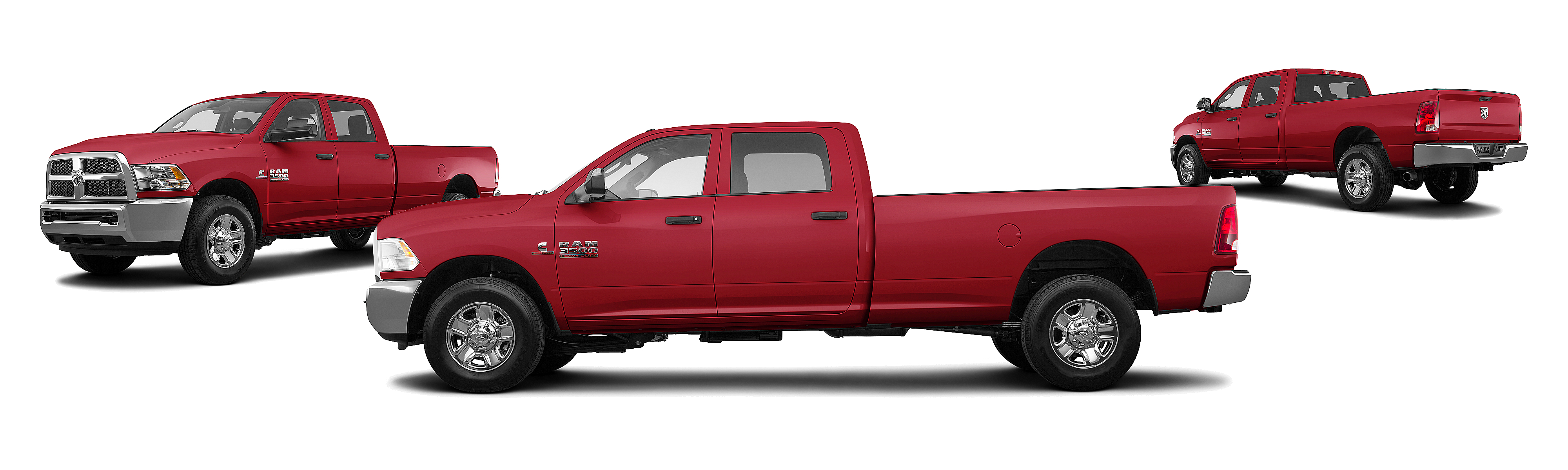Image of 2016 Ram 3500 4x4 SLT 4dr Mega Cab 6.3 ft. SB DRW Pickup