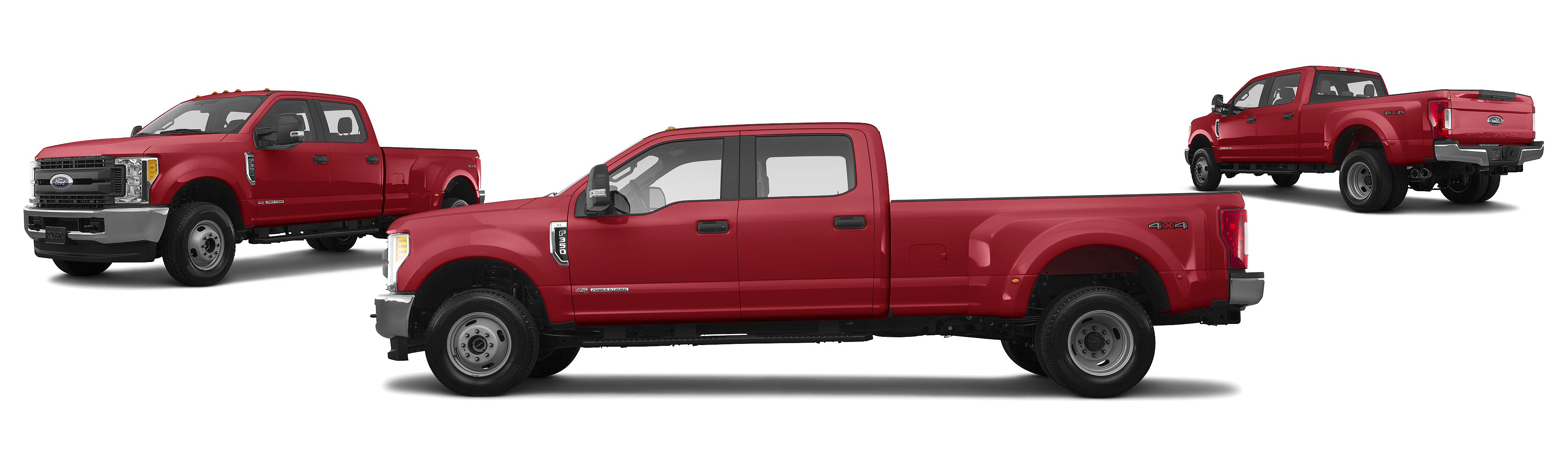 Image of 2017 Ford F-350 Super Duty 4x4 Platinum 4dr Crew Cab 8 ft. LB SRW Pickup