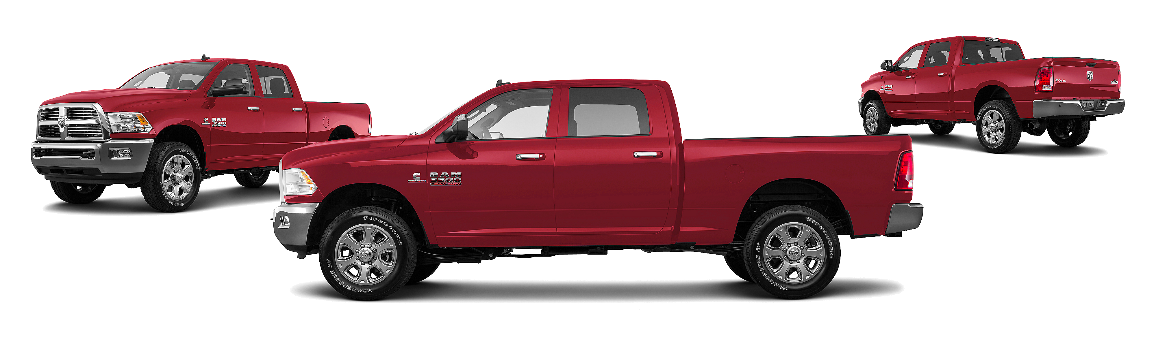 Image of 2017 Ram 3500 4x4 Big Horn 4dr Mega Cab 6.3 ft. SB SRW Pickup