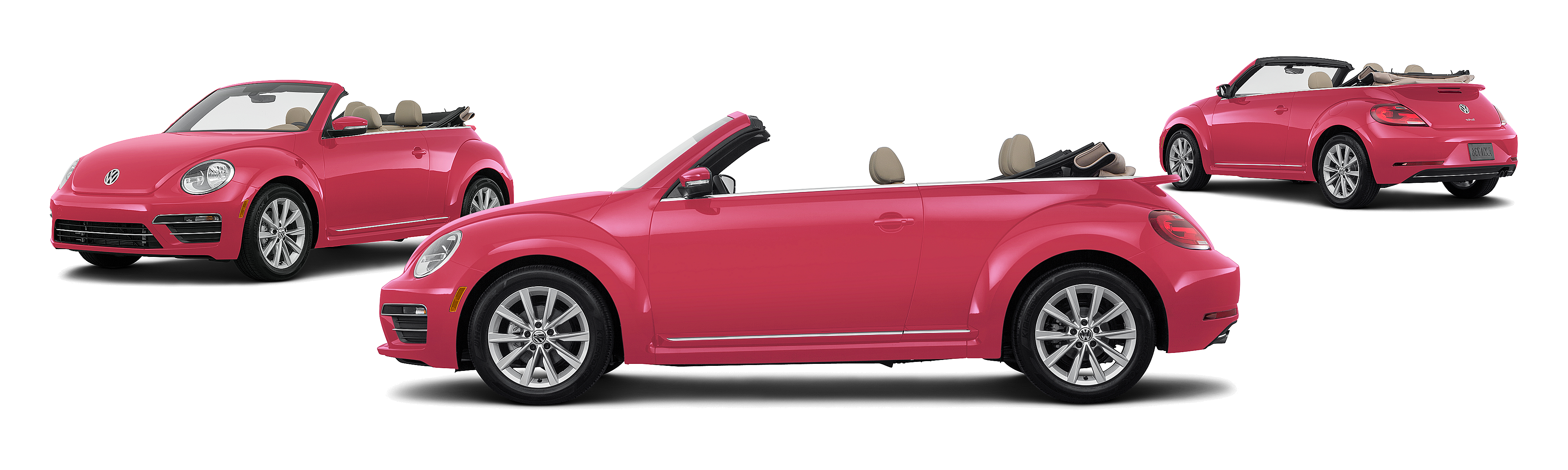 Image of 2017 Volkswagen Beetle Convertible #PinkBeetle 2dr Convertible
