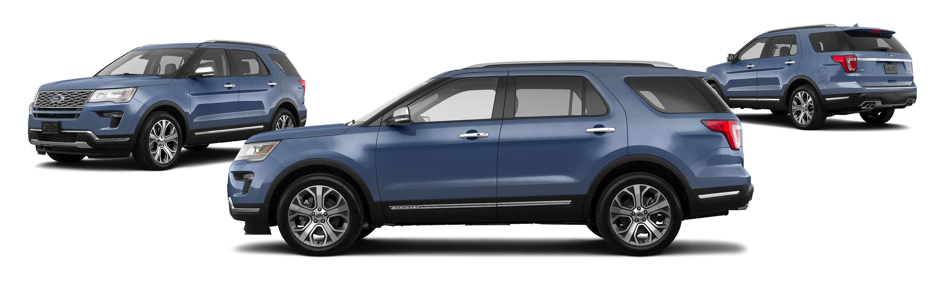 Image of 2018 Ford Explorer AWD Platinum 4dr SUV