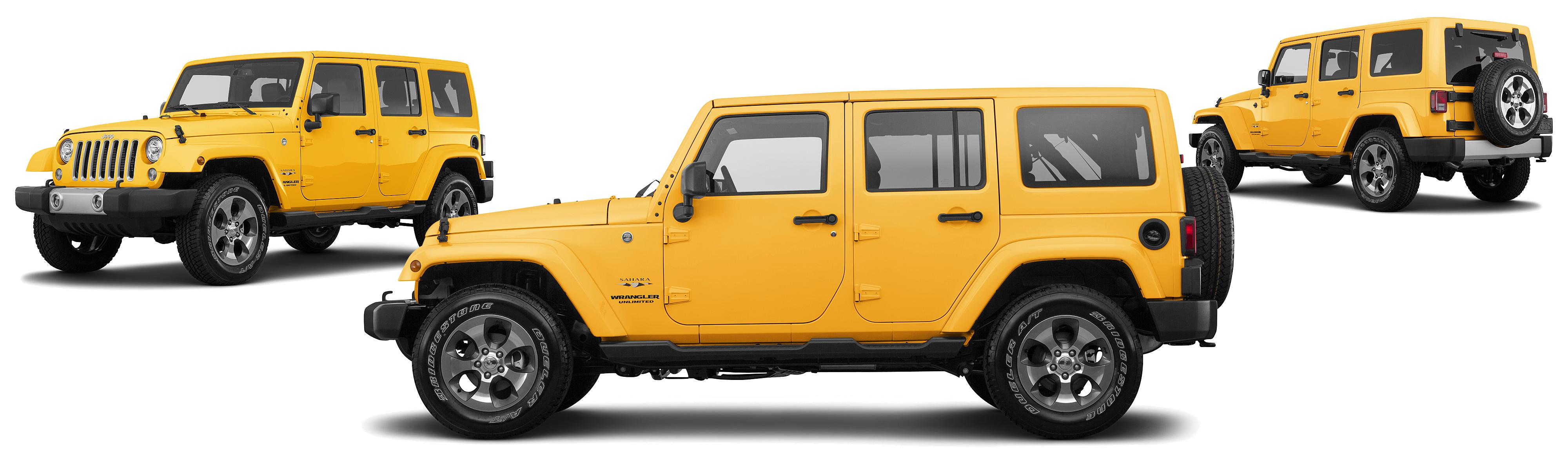 Image of 2018 Jeep Wrangler JK Unlimited 4x4 Sahara 4dr SUV
