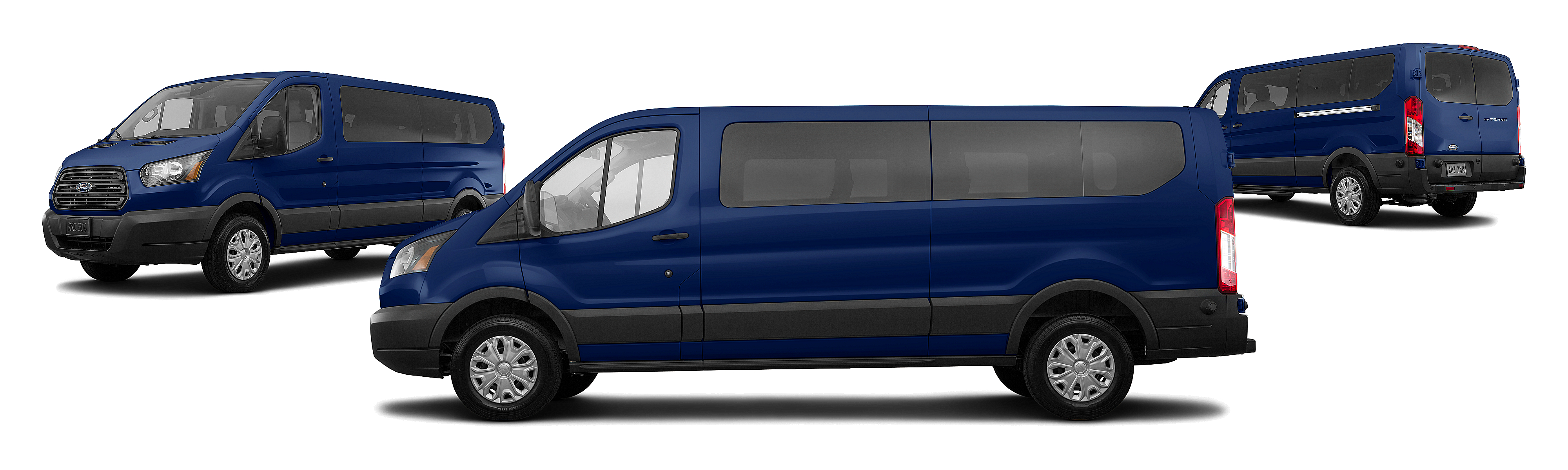 Image of 2019 Ford Transit 350 XLT 3dr LWB Low Roof Passenger Van w/60/40 Passenger Side Doors