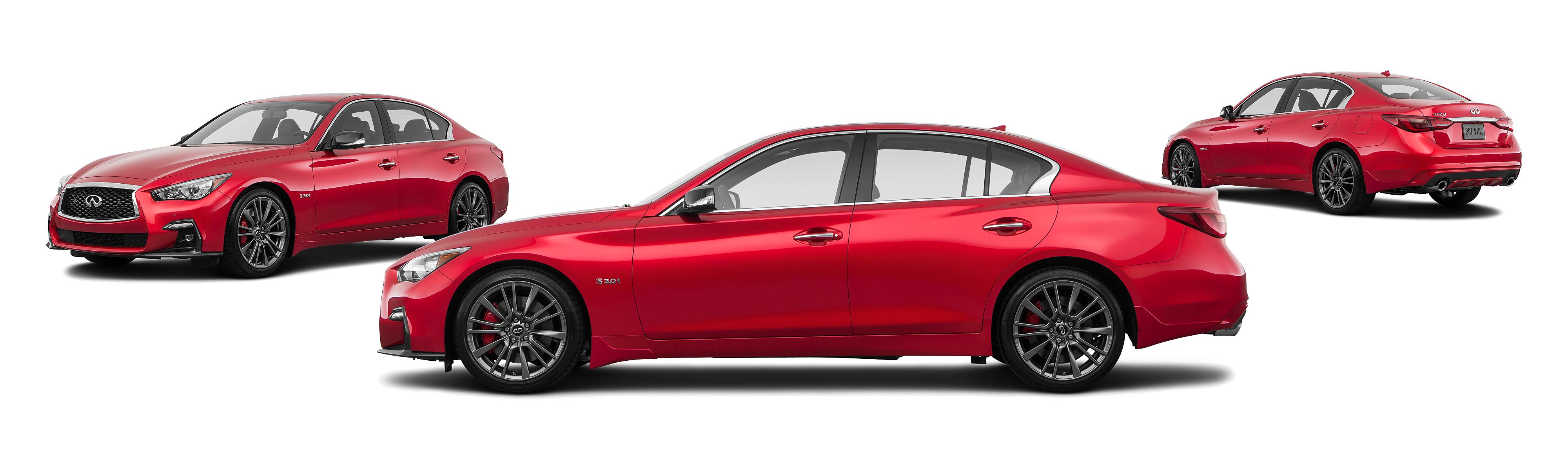 Image of 2019 INFINITI Q50 Red Sport 400 4dr Sedan