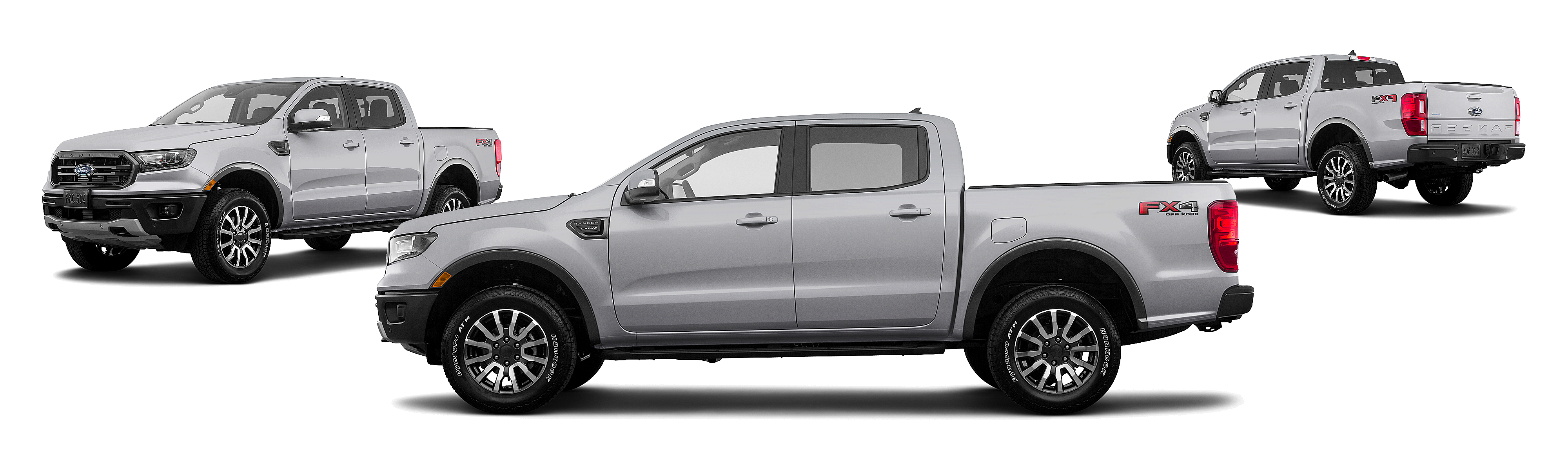 Image of 2020 Ford Ranger 4x2 Lariat 4dr SuperCrew 5.1 ft. SB