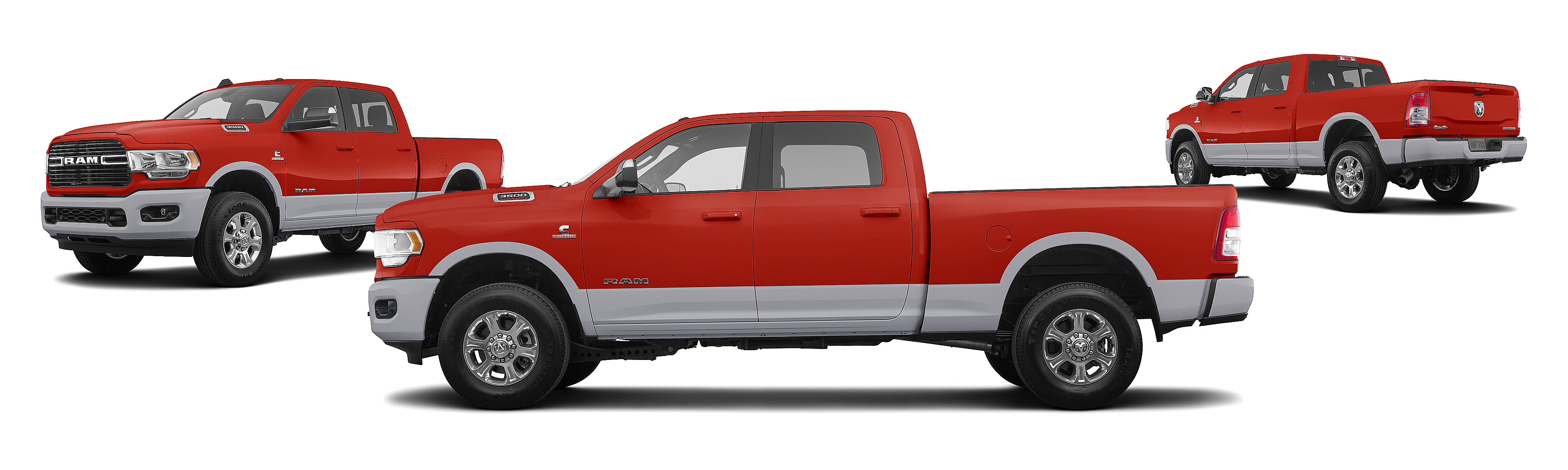 Image of 2020 Ram 3500 4x4 Laramie Longhorn 4dr Crew Cab 8 ft. LB DRW Pickup
