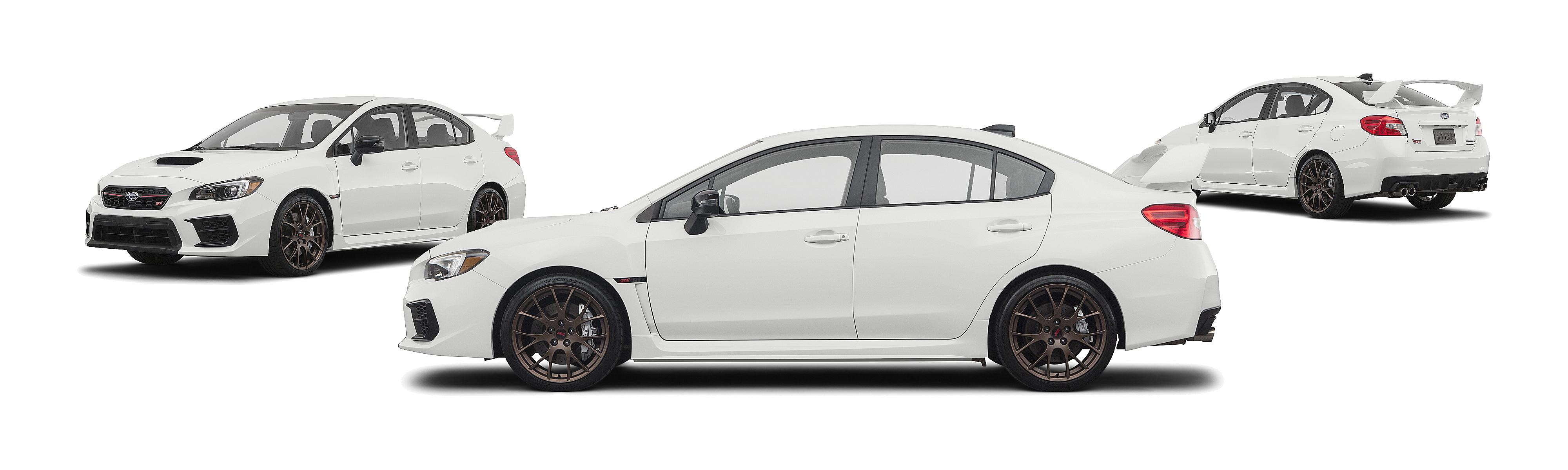 Image of 2020 Subaru WRX AWD STI Series.White 4dr Sedan