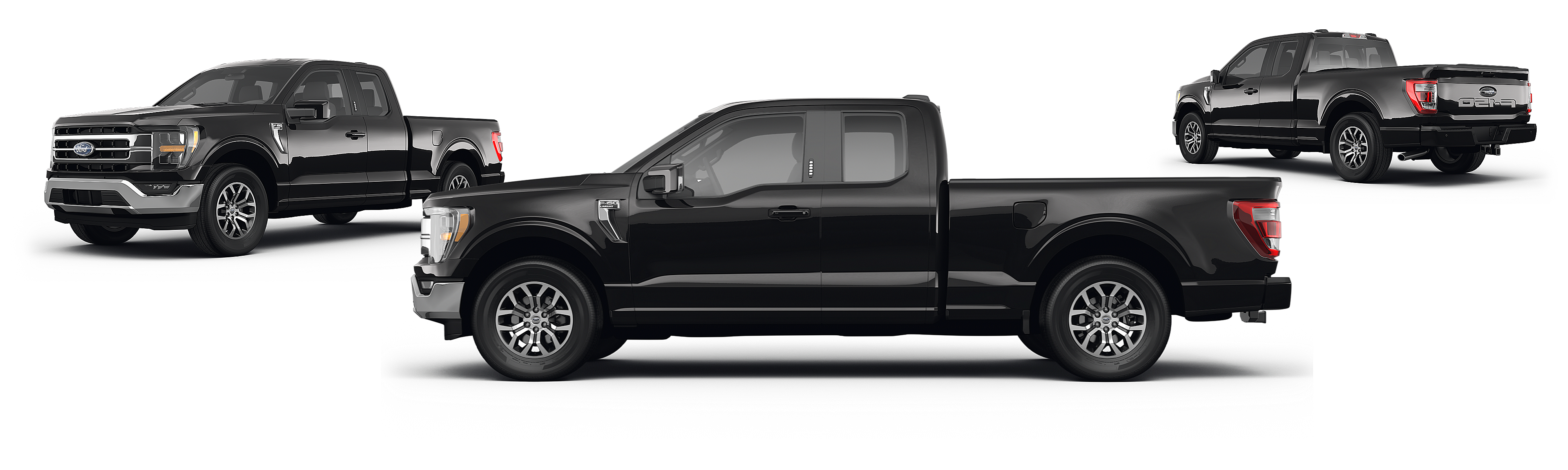 Image of 2021 Ford F-150 4x4 Lariat 4dr SuperCab 6.5 ft. SB