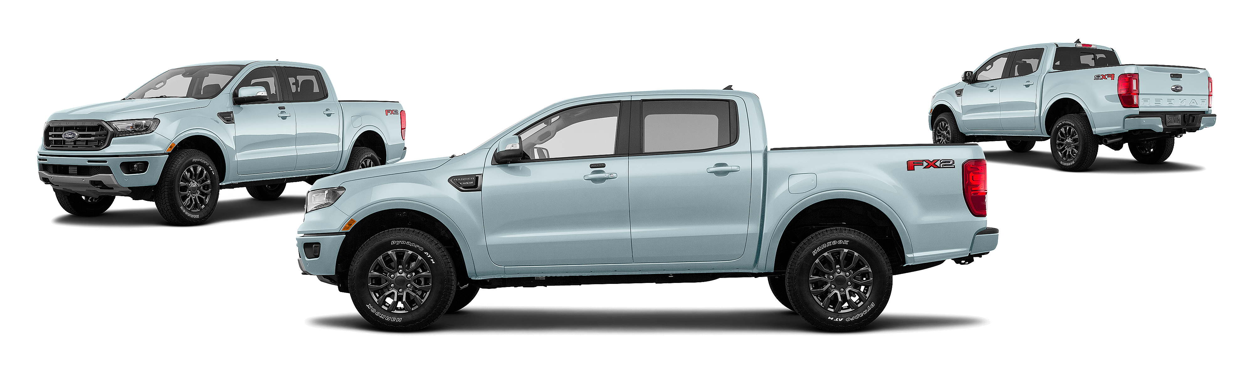 Image of 2021 Ford Ranger 4x2 Lariat 4dr SuperCrew 5.1 ft. SB