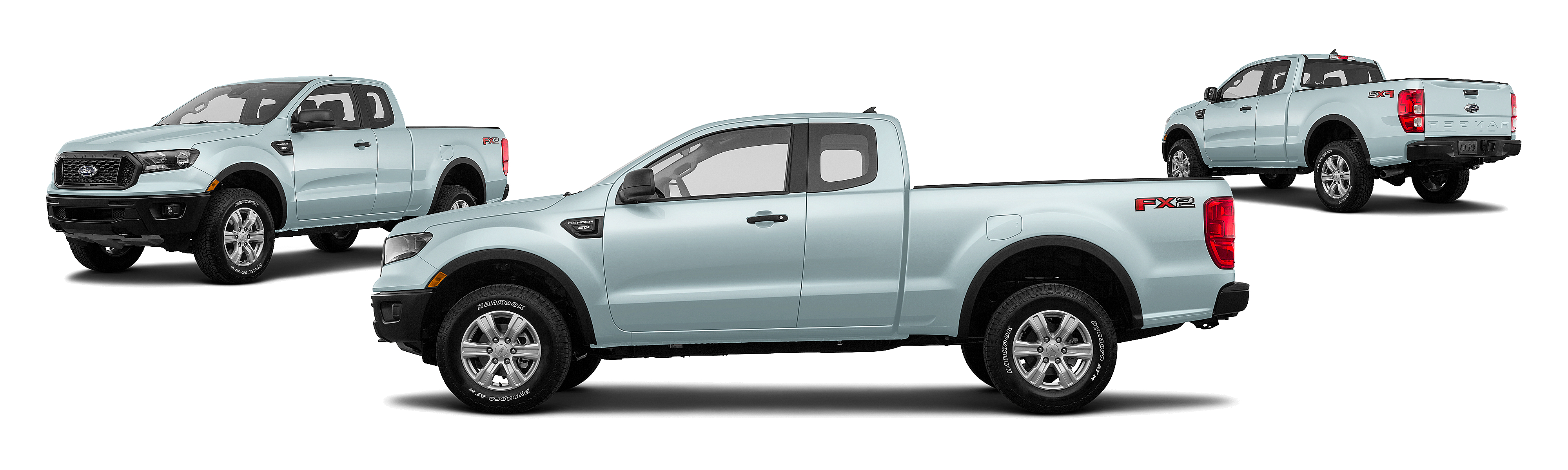 Image of 2021 Ford Ranger 4x4 Lariat 4dr SuperCab 6.1 ft. SB