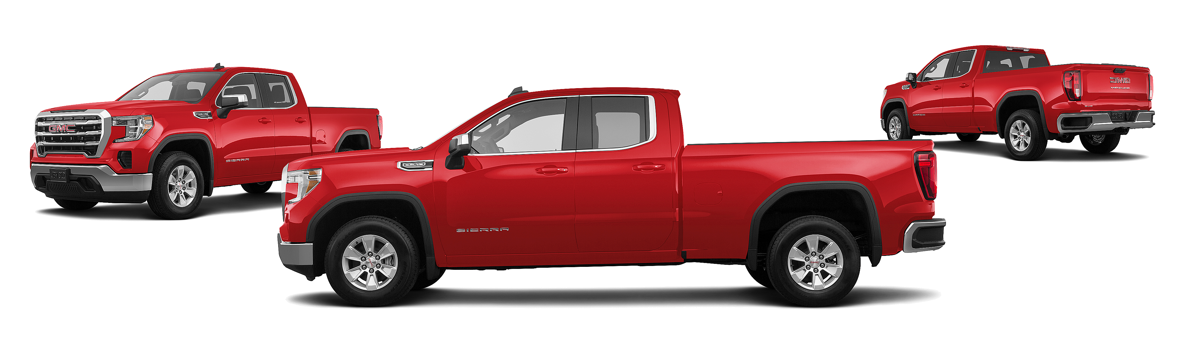 Image of 2021 GMC Sierra 1500 4x4 SLE 4dr Double Cab 6.6 ft. SB