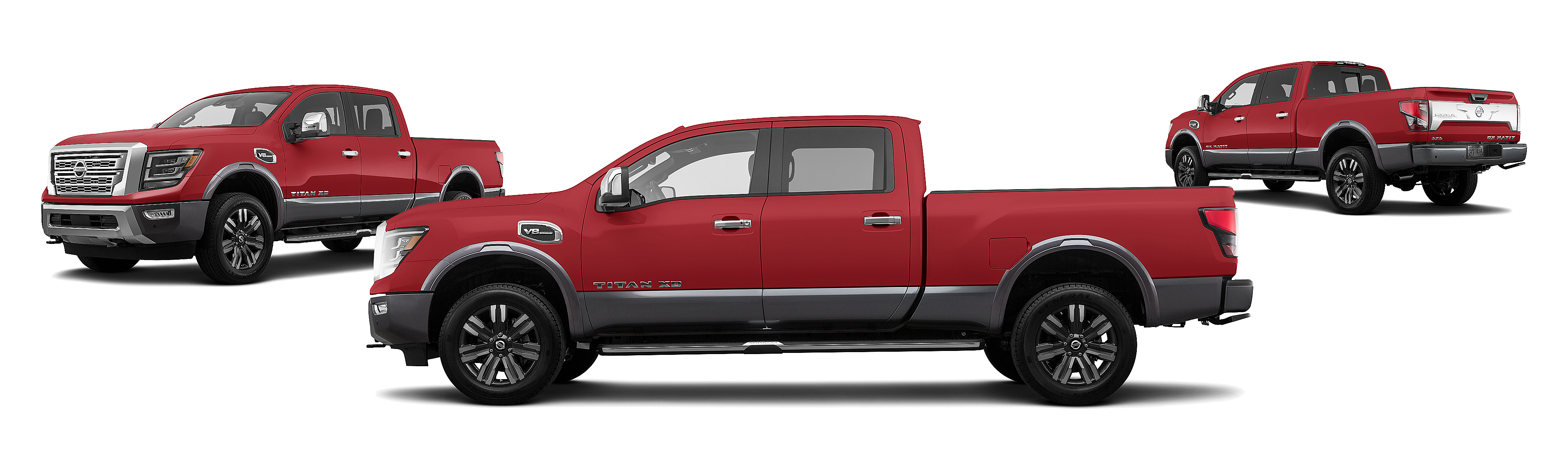 Image of 2021 Nissan Titan XD 4x4 Platinum Reserve 4dr Crew Cab