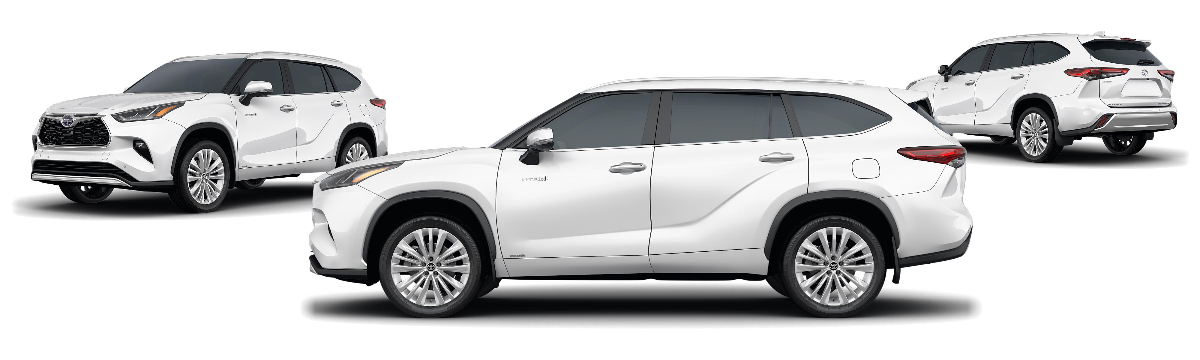Image of 2021 Toyota Highlander Hybrid Platinum 4dr SUV