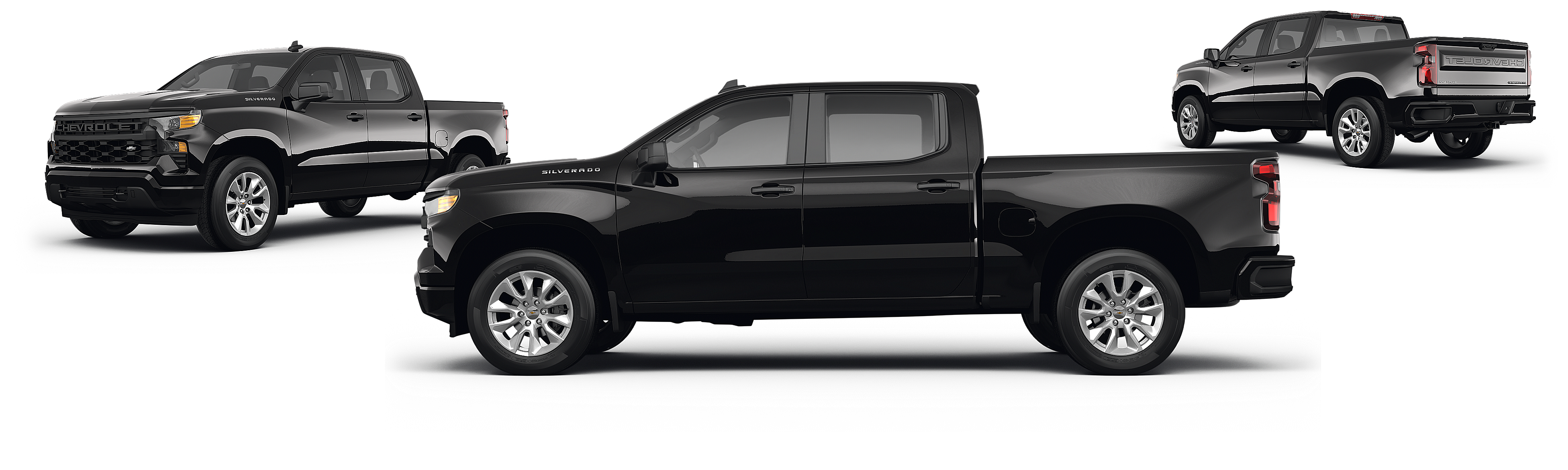 Image of 2022 Chevrolet Silverado 1500 4x4 Custom 4dr Crew Cab 5.8 ft. SB