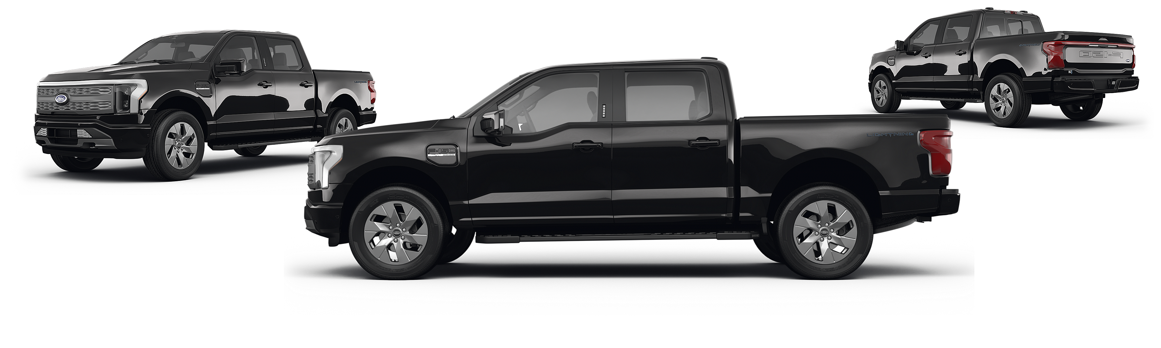 Image of 2022 Ford F-150 Lightning AWD Lariat 4dr SuperCrew 5.5 ft. SB