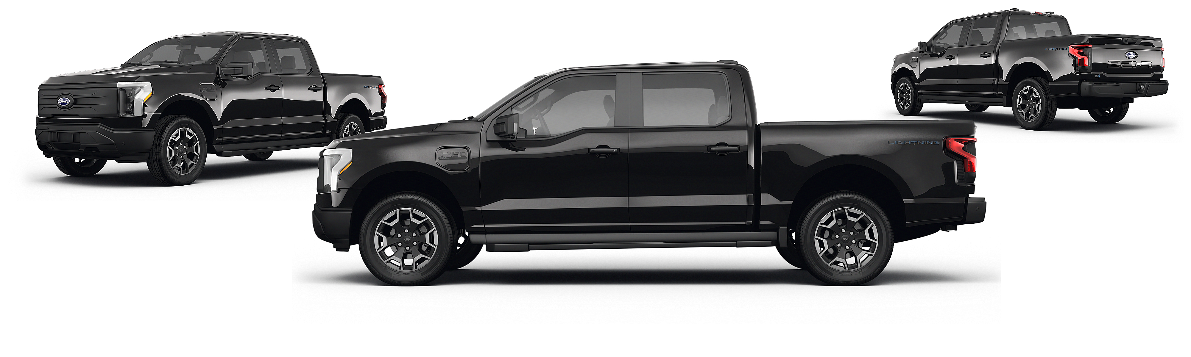 Image of 2022 Ford F-150 Lightning AWD Pro 4dr SuperCrew 5.5 ft. SB