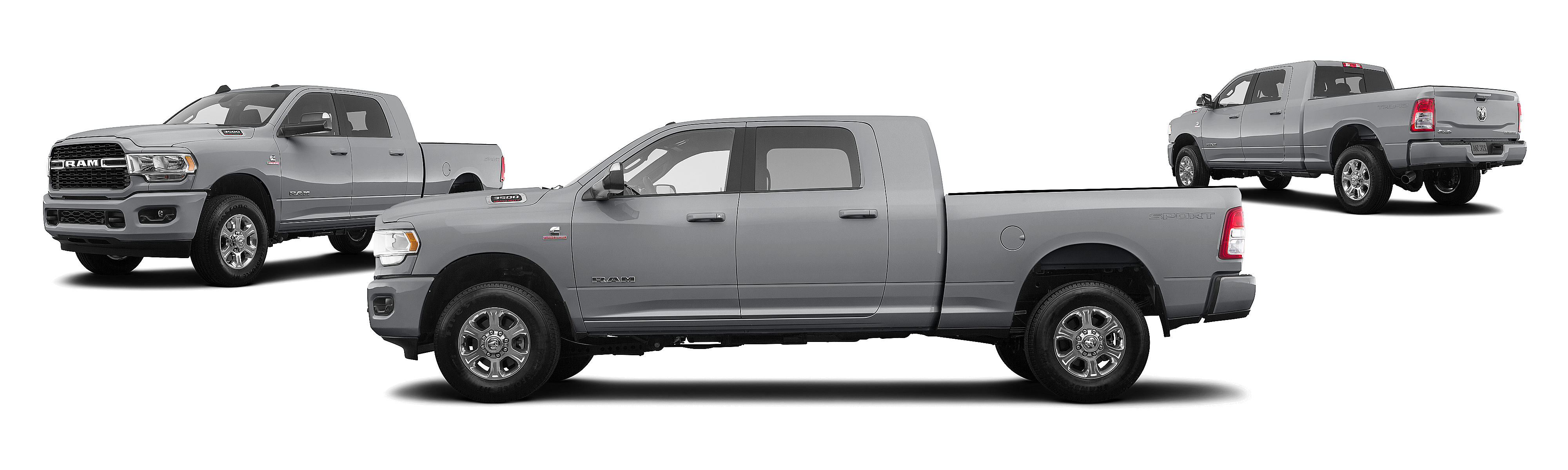 Image of 2022 Ram 3500 4x4 Big Horn 4dr Mega Cab 6.3 ft. SB SRW Pickup