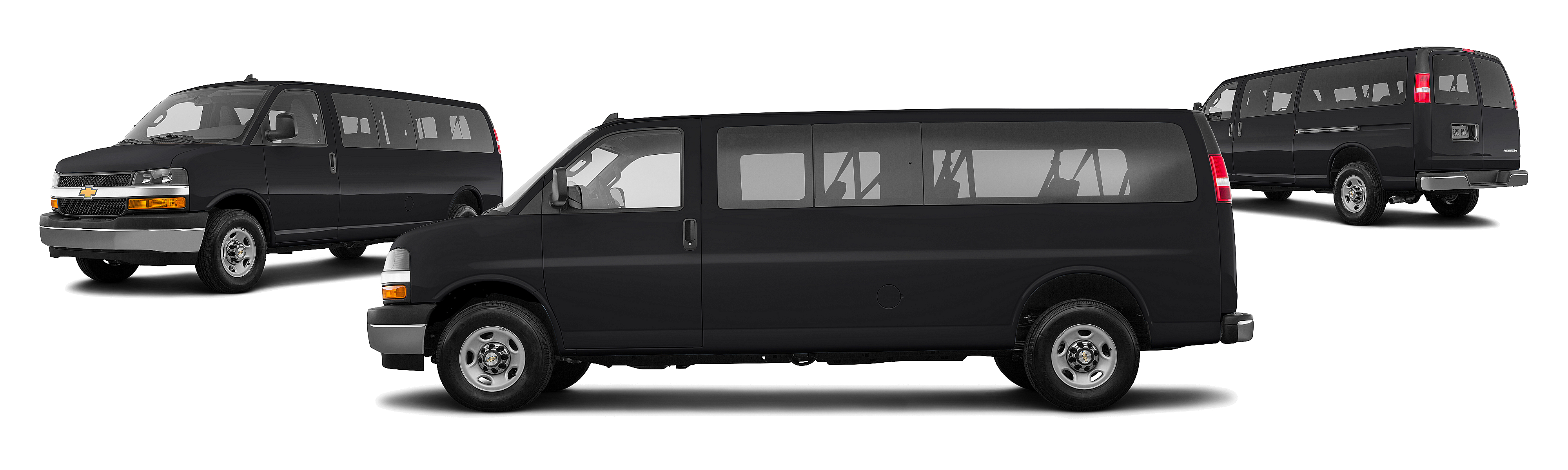 Image of 2023 Chevrolet Express LT 3500 3dr Extended Passenger Van