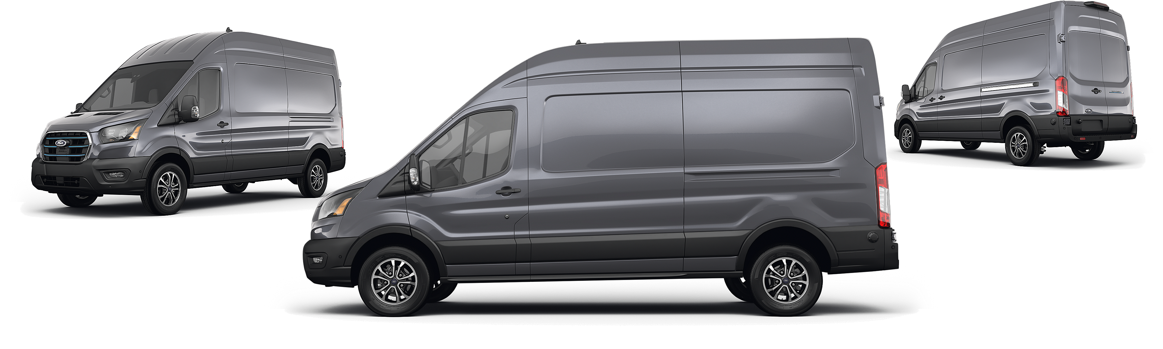 Image of 2023 Ford E-Transit 350 3dr LWB High Roof Extended Cargo Van