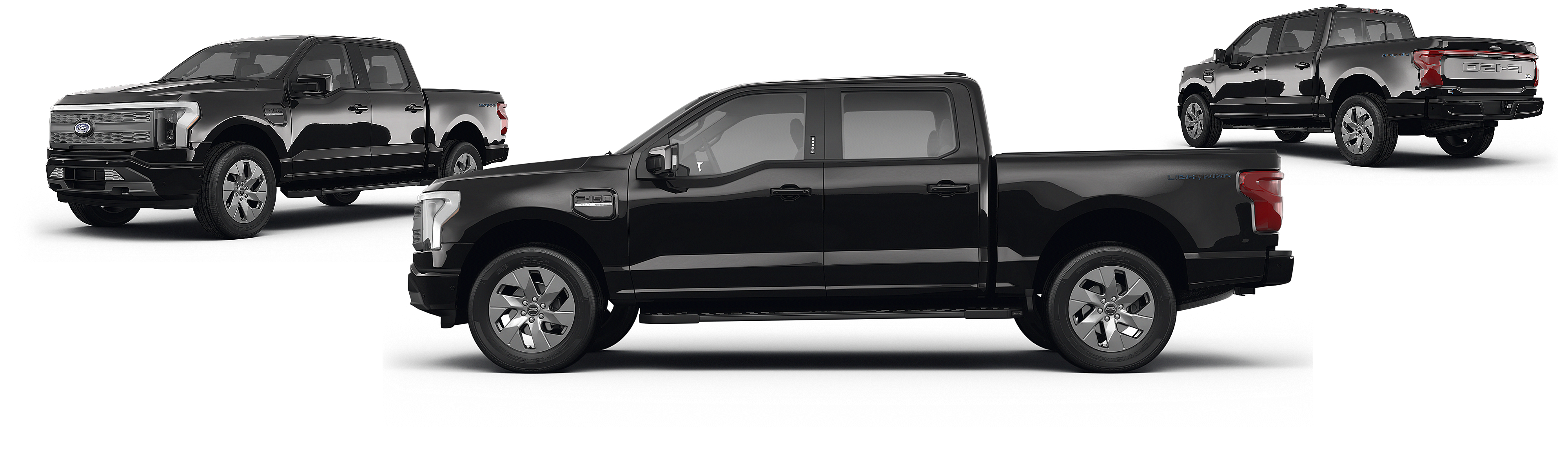 Image of 2023 Ford F-150 Lightning AWD Lariat 4dr SuperCrew 5.5 ft. SB