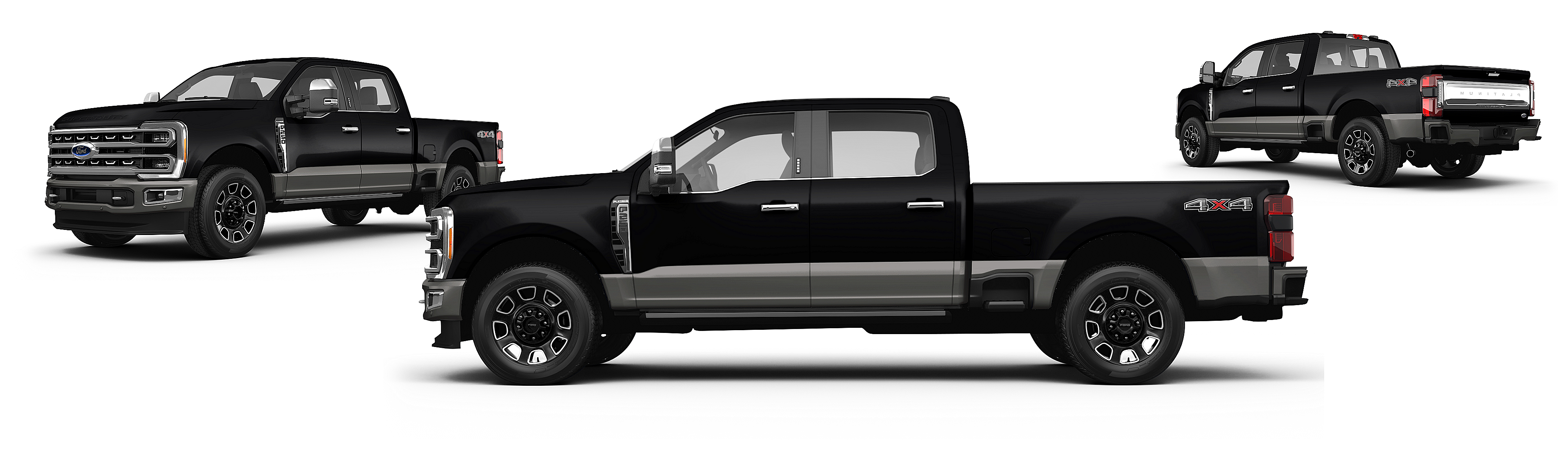 Image of 2023 Ford F-250 Super Duty 4x4 Platinum 4dr Crew Cab 8 ft. LB Pickup
