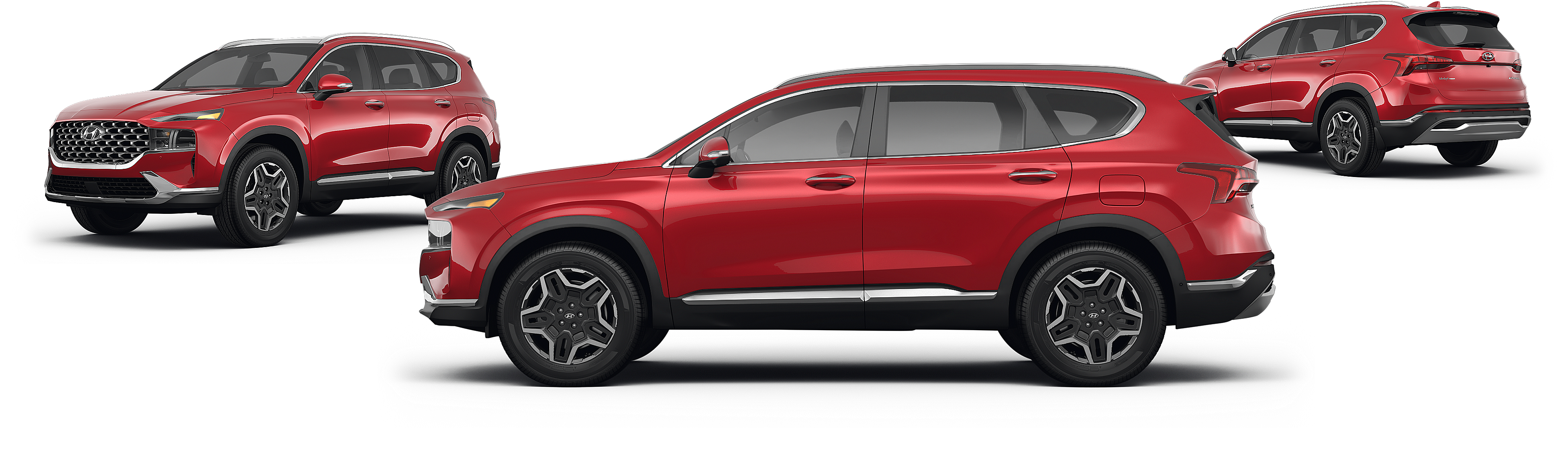 Image of 2023 Hyundai SANTA FE Hybrid AWD Blue 4dr Crossover