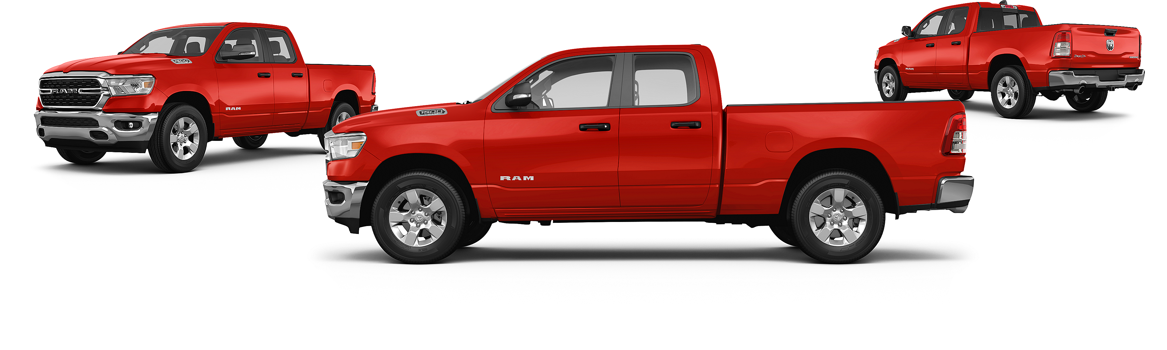 Image of 2023 Ram 1500 4x2 HFE 4dr Quad Cab 6.4 ft. SB Pickup