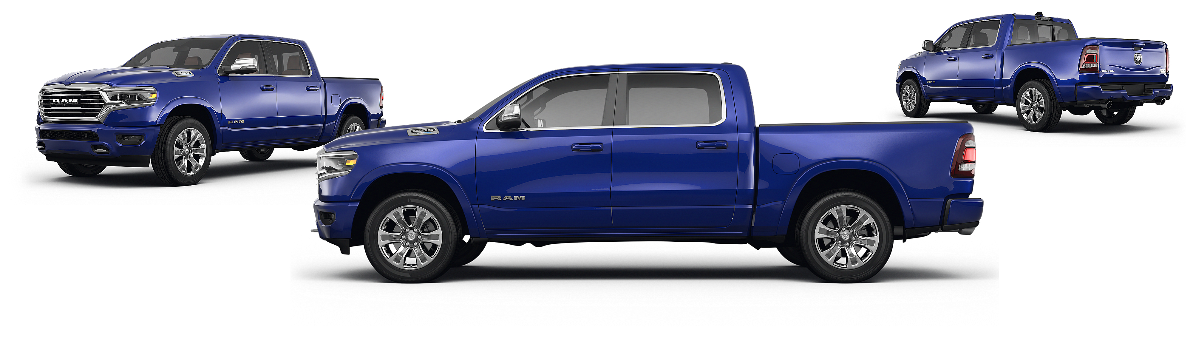 Image of 2023 Ram 1500 4x4 Limited Longhorn 4dr Crew Cab 5.6 ft. SB Pickup