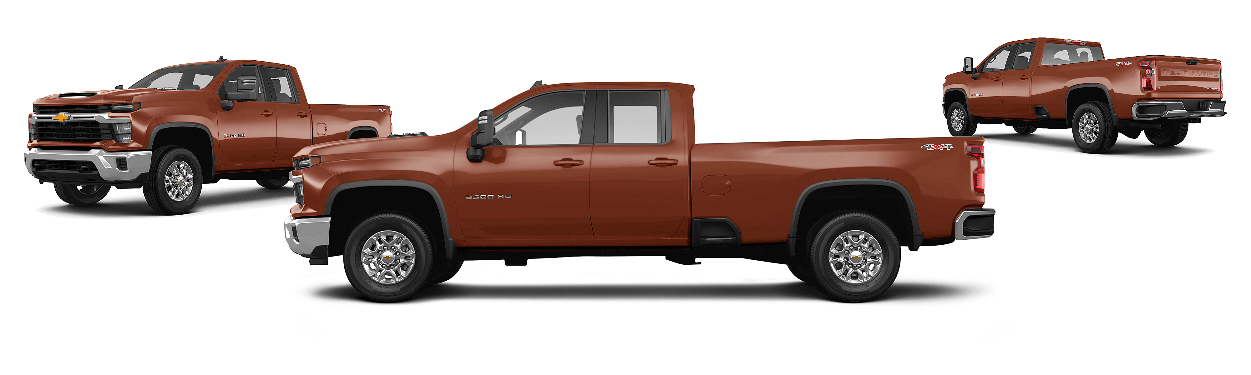 Image of 2024 Chevrolet Silverado 3500HD 4x4 LT 4dr Double Cab LB SRW