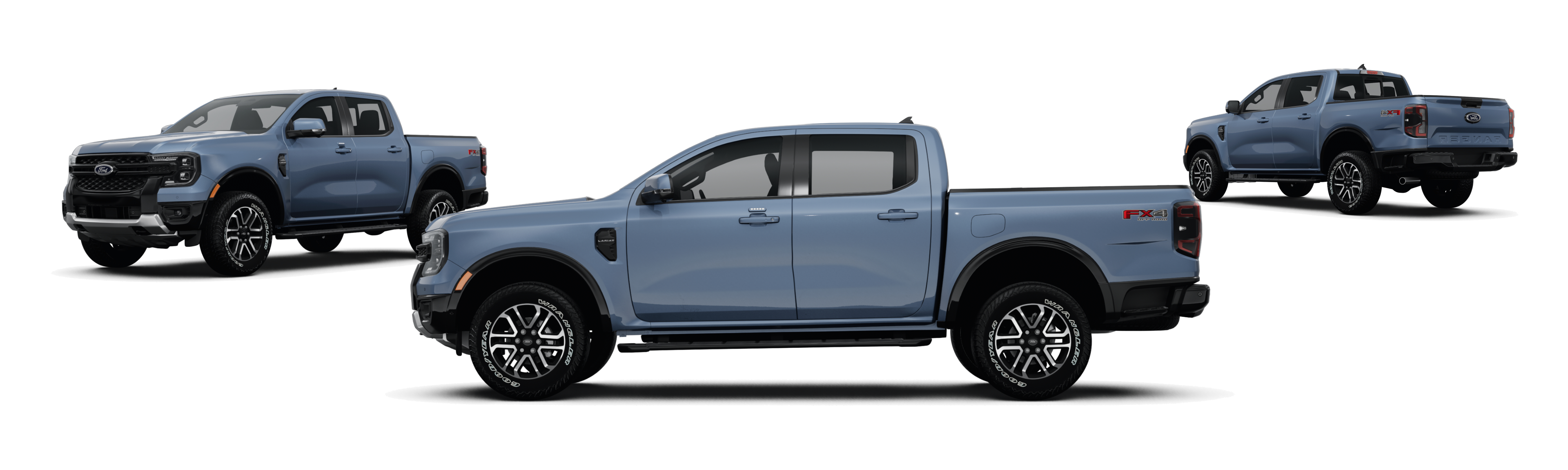 Image of 2024 Ford Ranger 4x4 Lariat 4dr SuperCrew 5.0 ft. SB