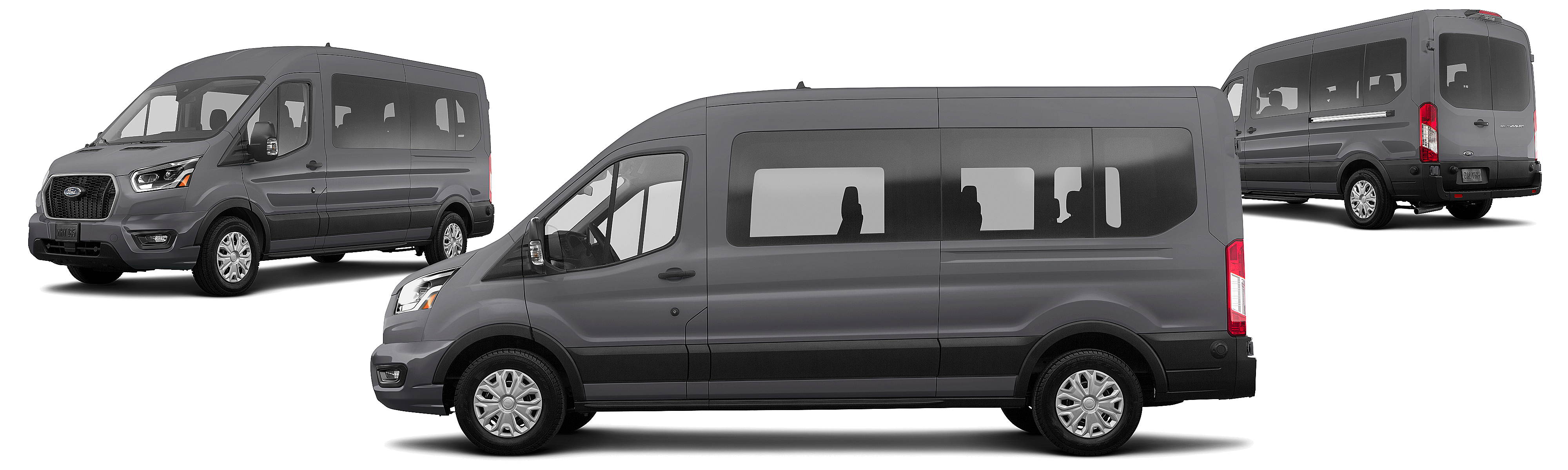 Image of 2024 Ford Transit AWD 350 XLT 3dr LWB Medium Roof Passenger Van
