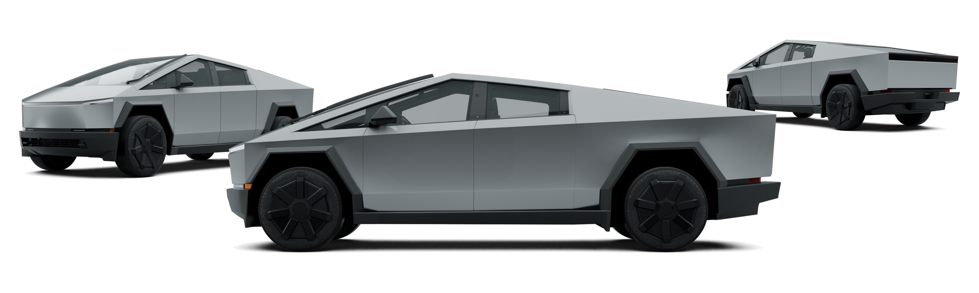 Image of 2024 Tesla Cybertruck AWD Cyberbeast 4dr Crew Cab