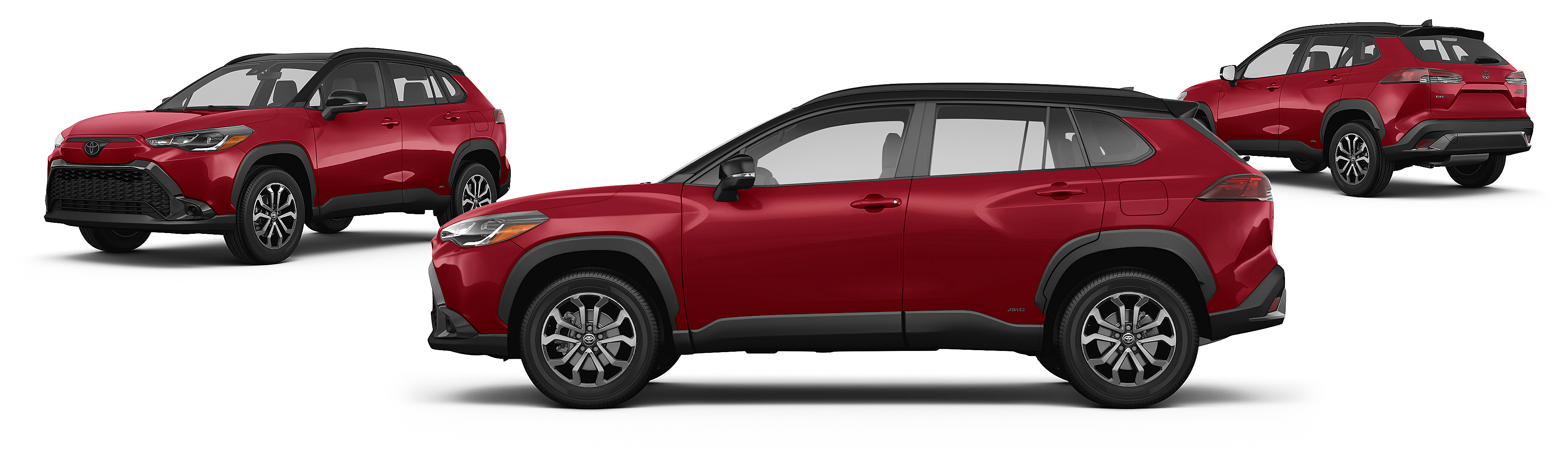 Image of 2024 Toyota Corolla Cross Hybrid AWD Nightshade 4dr Crossover