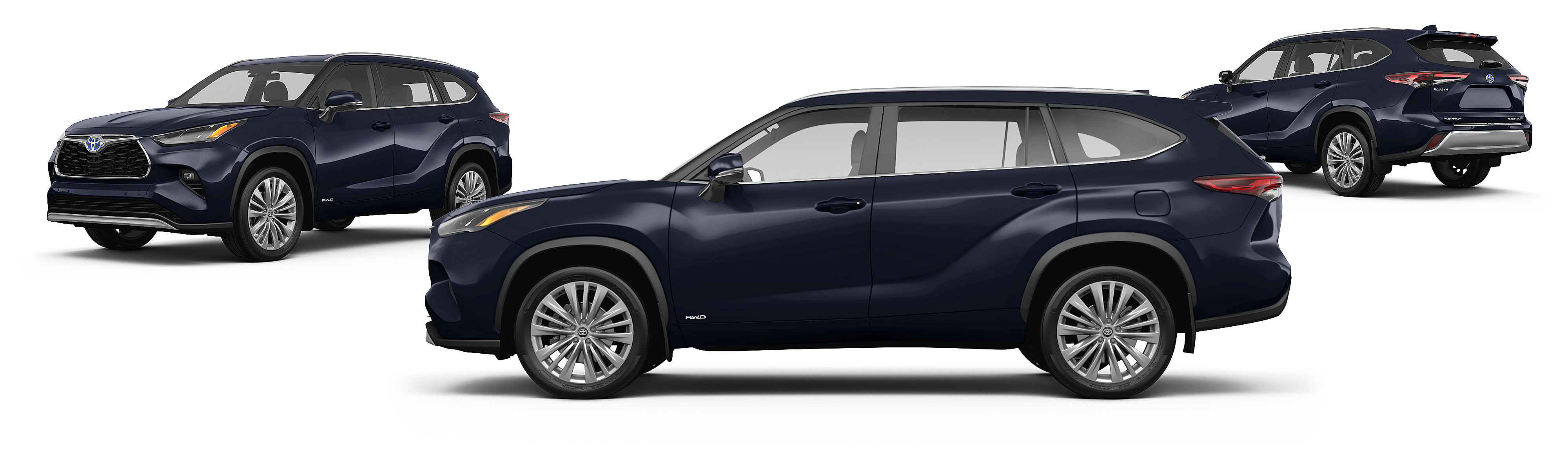 Image of 2024 Toyota Highlander Hybrid AWD Platinum 4dr SUV