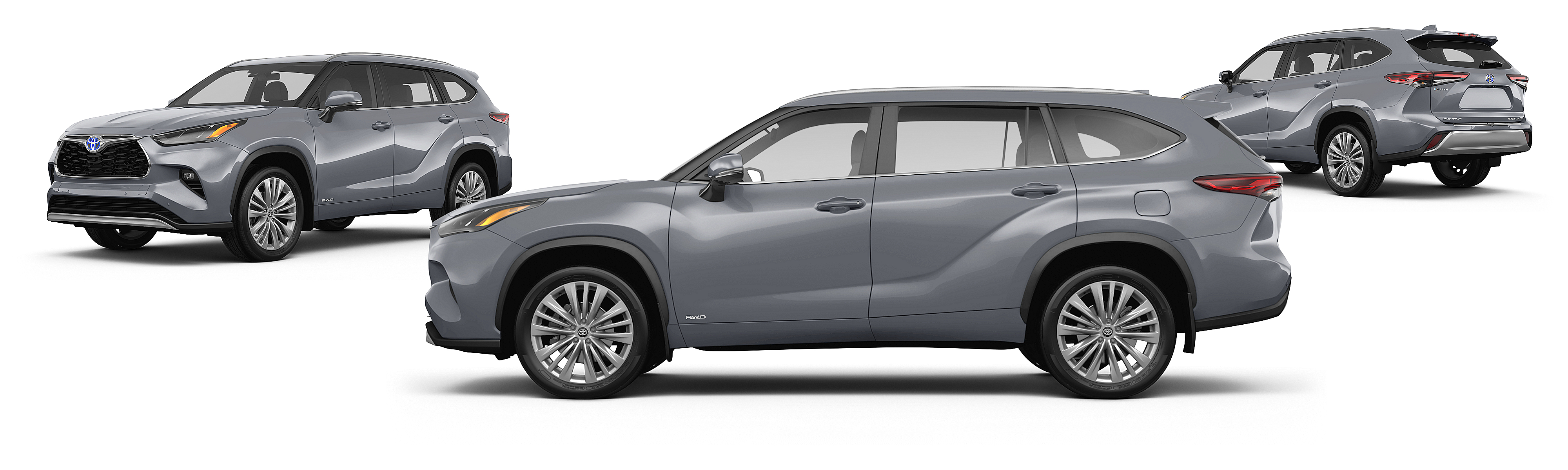 Image of 2024 Toyota Highlander Hybrid LE Nightshade 4dr SUV